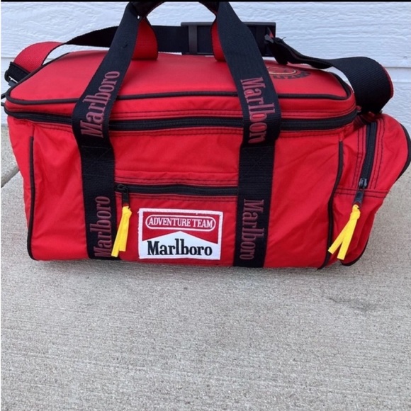 Marlboro Bags Vintage Marlboro Adventure Team Cooler Duffle Bag
